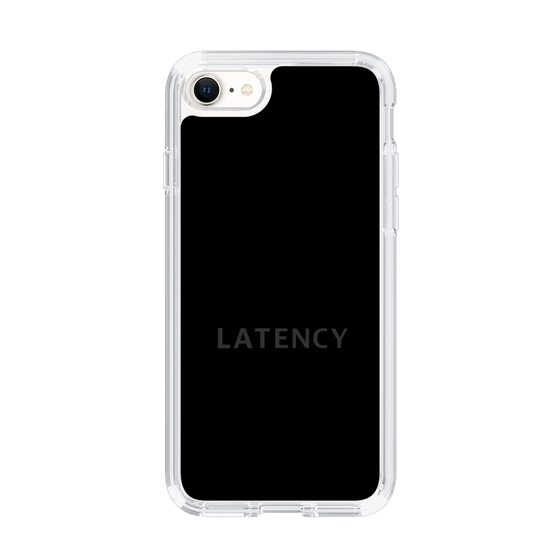スリムプロテクションケース［ LATENCY - Logotype - Black ］