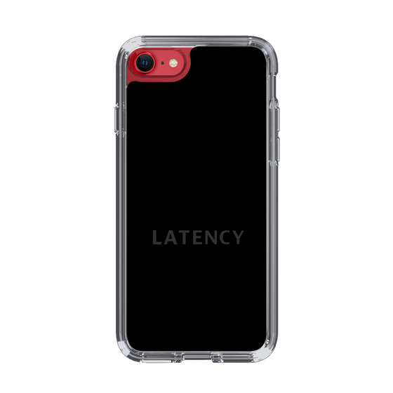 スリムプロテクションケース［ LATENCY - Logotype - Black ］