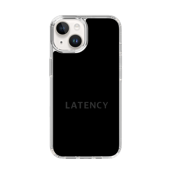 スリムプロテクションケース［ LATENCY - Logotype - Black ］