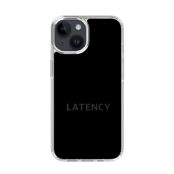 スリムプロテクションケース［ LATENCY - Logotype - Black ］