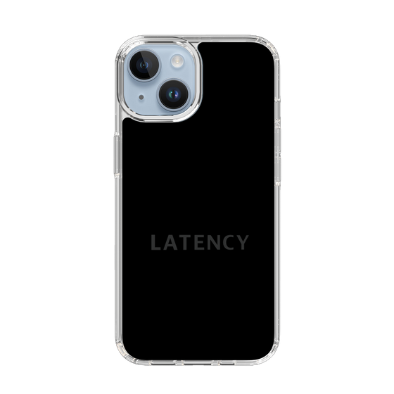 スリムプロテクションケース［ LATENCY - Logotype - Black ］