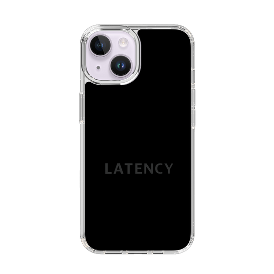 スリムプロテクションケース［ LATENCY - Logotype - Black ］
