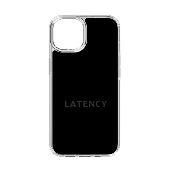 スリムプロテクションケース［ LATENCY - Logotype - Black ］