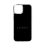 スリムプロテクションケース［ LATENCY - Logotype - Black ］