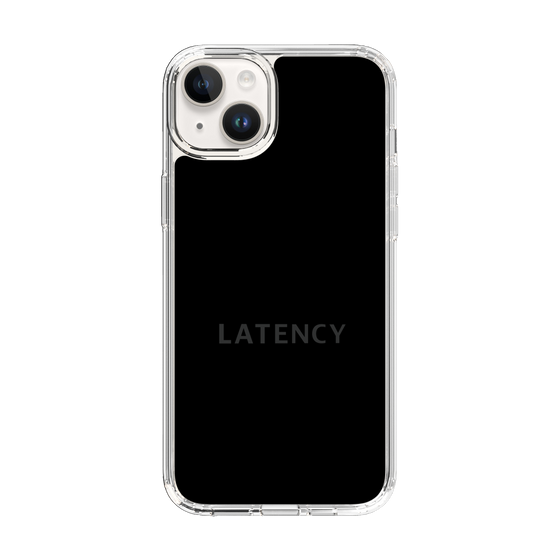 スリムプロテクションケース［ LATENCY - Logotype - Black ］