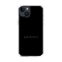 スリムプロテクションケース［ LATENCY - Logotype - Black ］