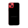 スリムプロテクションケース［ LATENCY - Logotype - Black ］