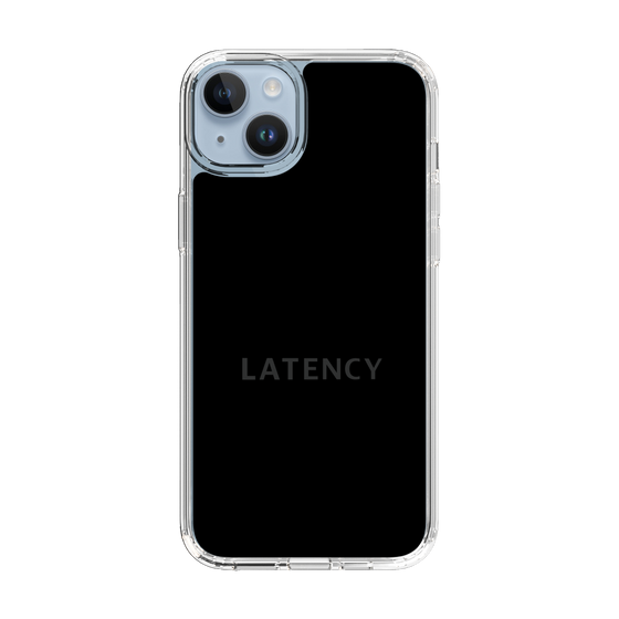 スリムプロテクションケース［ LATENCY - Logotype - Black ］