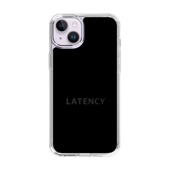 スリムプロテクションケース［ LATENCY - Logotype - Black ］