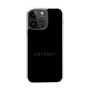スリムプロテクションケース［ LATENCY - Logotype - Black ］
