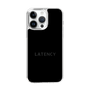 スリムプロテクションケース［ LATENCY - Logotype - Black ］
