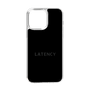 スリムプロテクションケース［ LATENCY - Logotype - Black ］