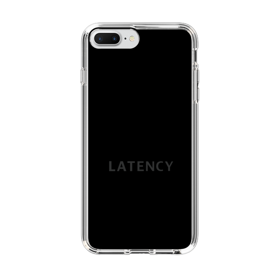 スリムプロテクションケース［ LATENCY - Logotype - Black ］