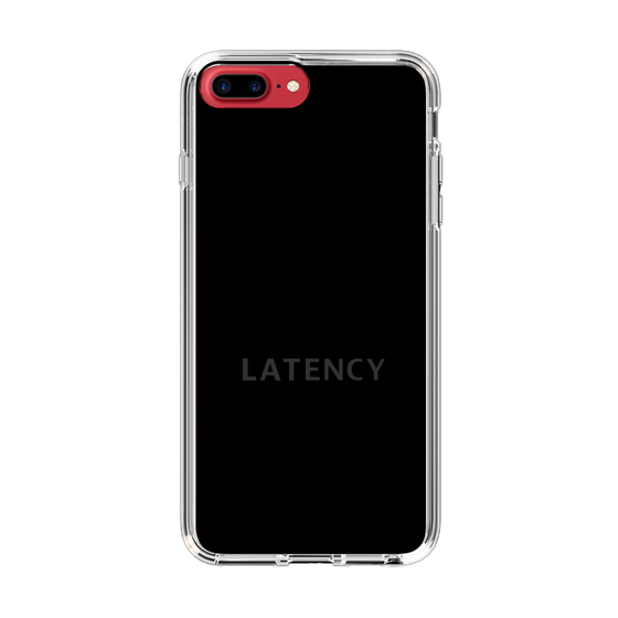 スリムプロテクションケース［ LATENCY - Logotype - Black ］