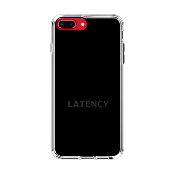 スリムプロテクションケース［ LATENCY - Logotype - Black ］