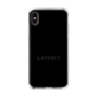 スリムプロテクションケース［ LATENCY - Logotype - Black ］