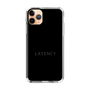 スリムプロテクションケース［ LATENCY - Logotype - Black ］