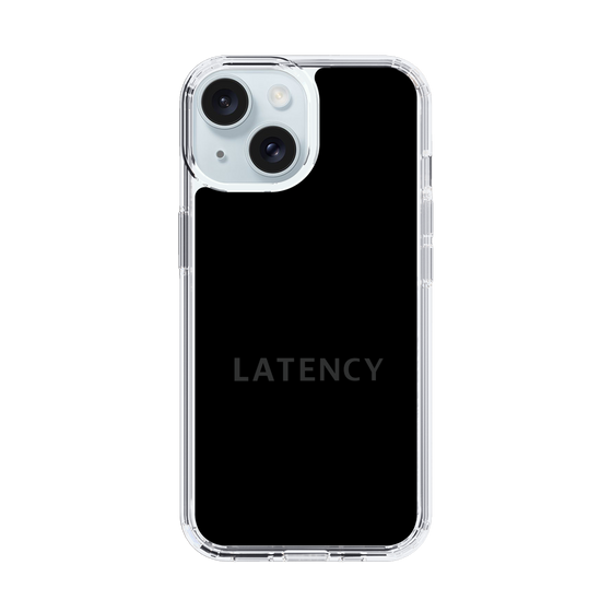 スリムプロテクションケース［ LATENCY - Logotype - Black ］