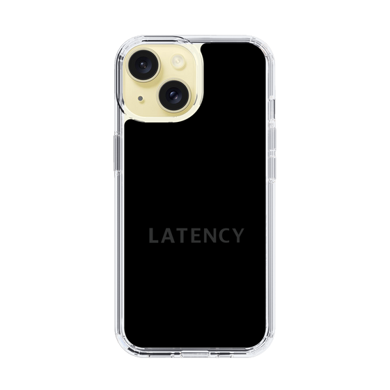 スリムプロテクションケース［ LATENCY - Logotype - Black ］