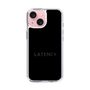 スリムプロテクションケース［ LATENCY - Logotype - Black ］