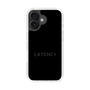 スリムプロテクションケース［ LATENCY - Logotype - Black ］