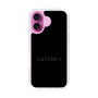 スリムプロテクションケース［ LATENCY - Logotype - Black ］