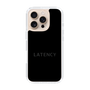 スリムプロテクションケース［ LATENCY - Logotype - Black ］