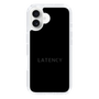 スリムプロテクションケース［ LATENCY - Logotype - Black ］