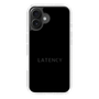 スリムプロテクションケース［ LATENCY - Logotype - Black ］