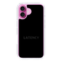 スリムプロテクションケース［ LATENCY - Logotype - Black ］
