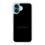 スリムプロテクションケース［ LATENCY - Logotype - Black ］