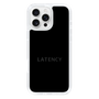 スリムプロテクションケース［ LATENCY - Logotype - Black ］
