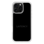スリムプロテクションケース［ LATENCY - Logotype - Black ］