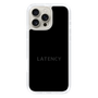 スリムプロテクションケース［ LATENCY - Logotype - Black ］