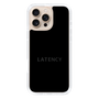 スリムプロテクションケース［ LATENCY - Logotype - Black ］