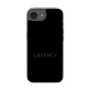 スリムプロテクションケース［ LATENCY - Logotype - Black ］