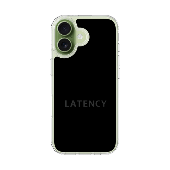 スリムプロテクションケース［ LATENCY - Logotype - Black ］