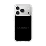 スリムプロテクションケース［ LATENCY - Logotype - Black ］