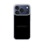 スリムプロテクションケース［ LATENCY - Logotype - Black ］