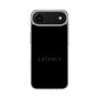 スリムプロテクションケース［ LATENCY - Logotype - Black ］