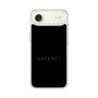 スリムプロテクションケース［ LATENCY - Logotype - Black ］