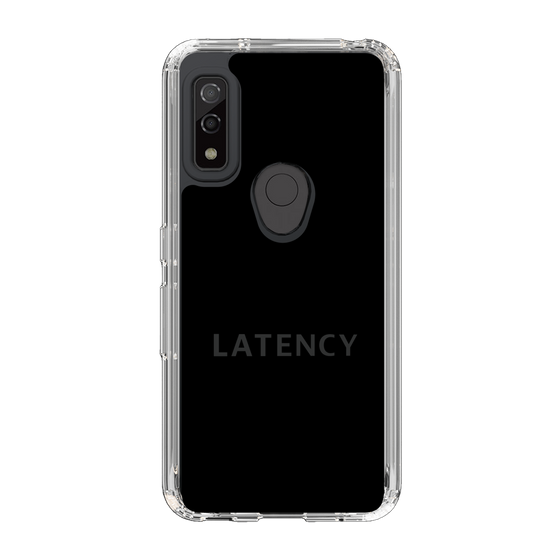 スリムプロテクションケース［ LATENCY - Logotype - Black ］