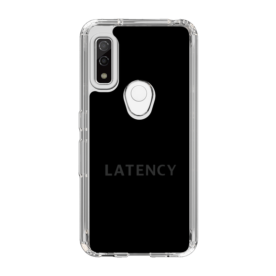 スリムプロテクションケース［ LATENCY - Logotype - Black ］
