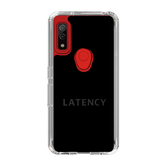 スリムプロテクションケース［ LATENCY - Logotype - Black ］