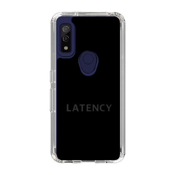 スリムプロテクションケース［ LATENCY - Logotype - Black ］