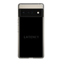 スリムプロテクションケース［ LATENCY - Logotype - Black ］