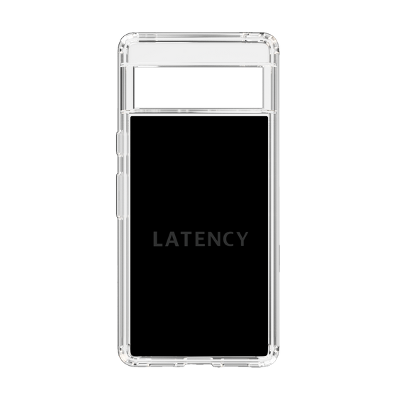 スリムプロテクションケース［ LATENCY - Logotype - Black ］