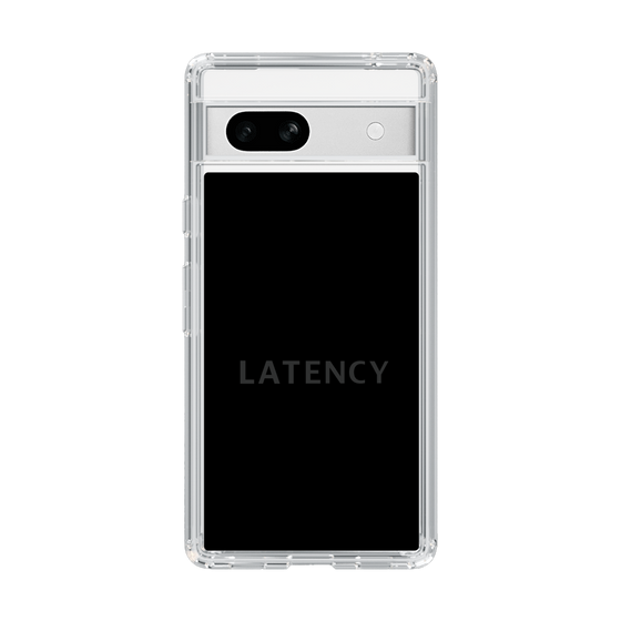 スリムプロテクションケース［ LATENCY - Logotype - Black ］