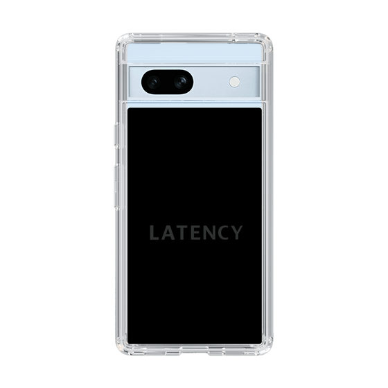 スリムプロテクションケース［ LATENCY - Logotype - Black ］