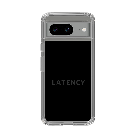 スリムプロテクションケース［ LATENCY - Logotype - Black ］